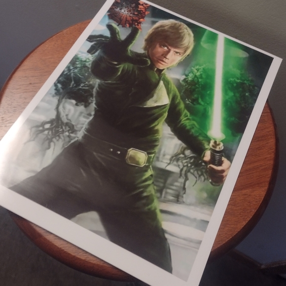 LUKE SKYWALKER STAR WARS 8.5x11 GLOSSY COLOR ART WALL/LOCKER KIDS/TEENS POSTER🔥 - Picture 5 of 8